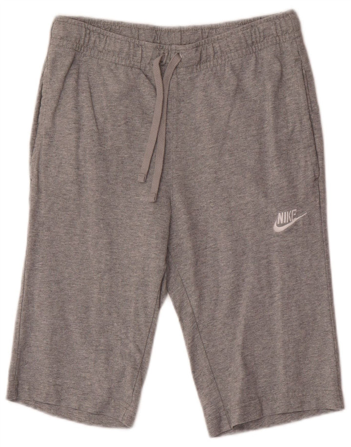 Pantaloncini sportivi Nike da uomo piccoli in cotone grigio