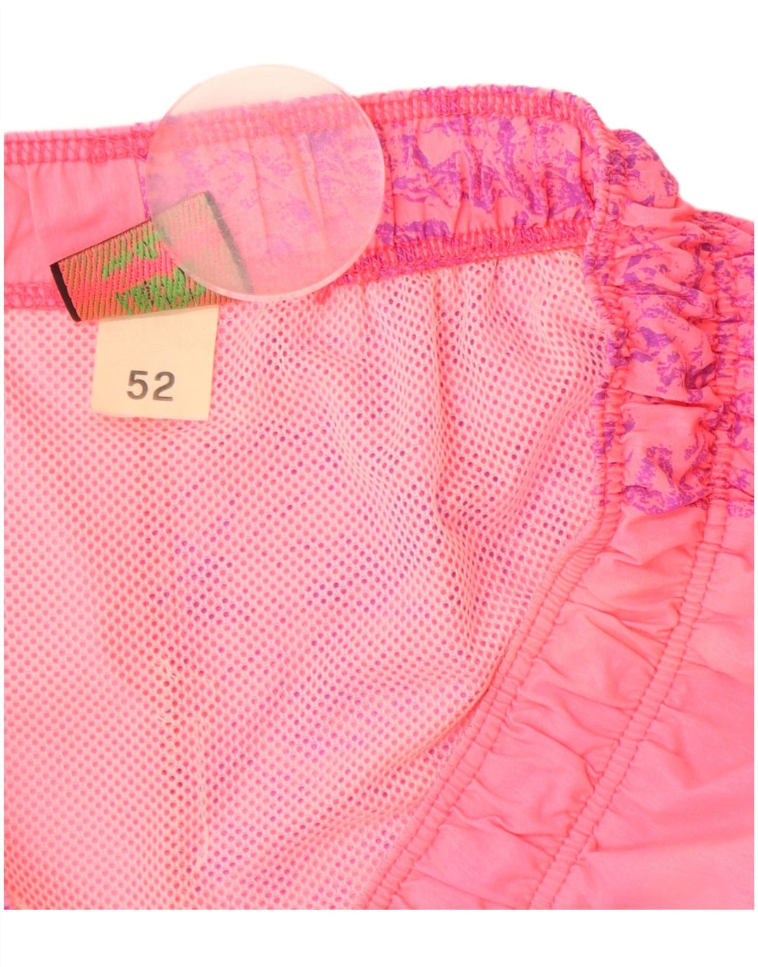 Pantaloncini da bagno grafici da uomo SANTOSTEFANO IT 52 Large Pink Colourblock