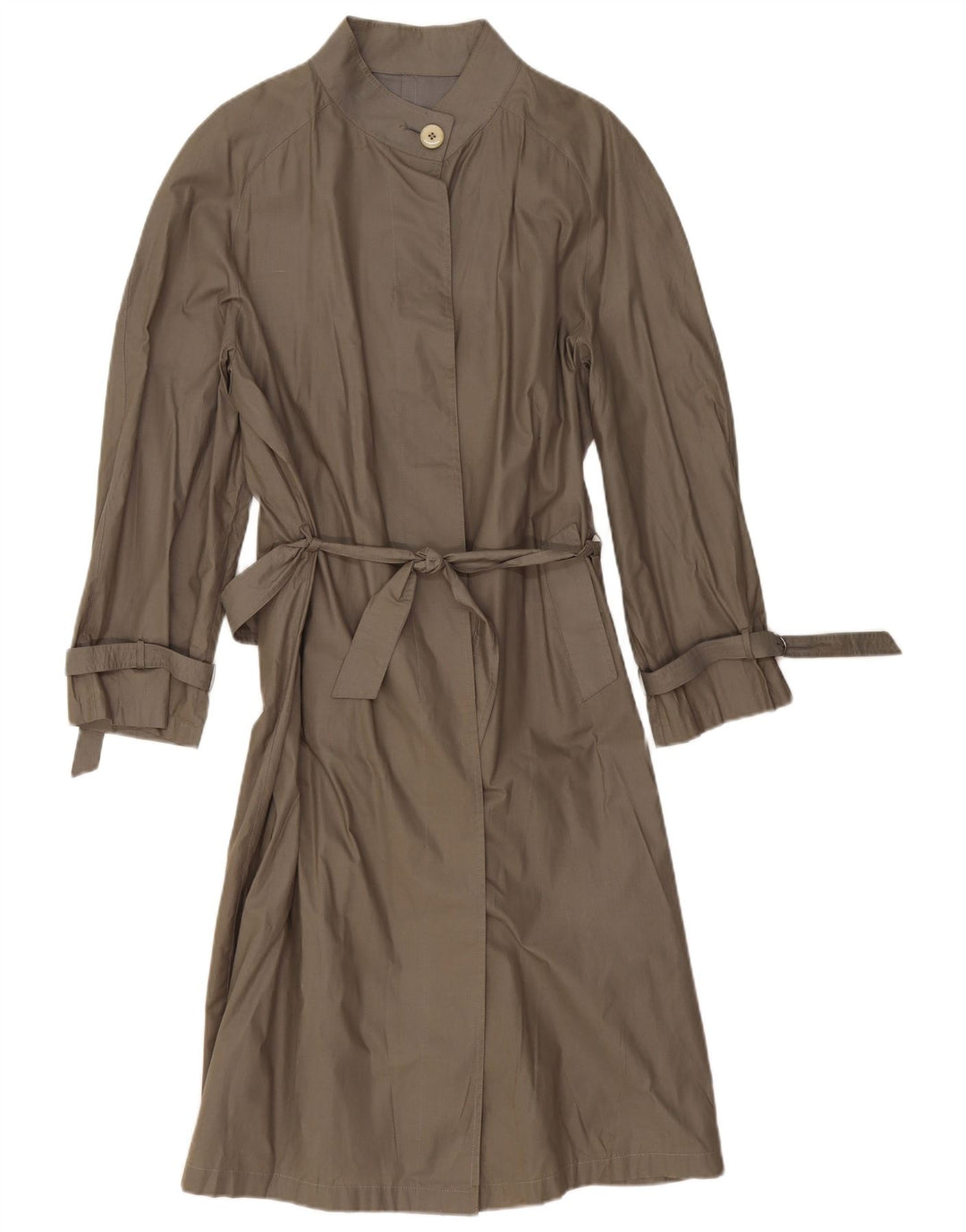 Trench da donna VINTAGE UK 14 Grigio medio