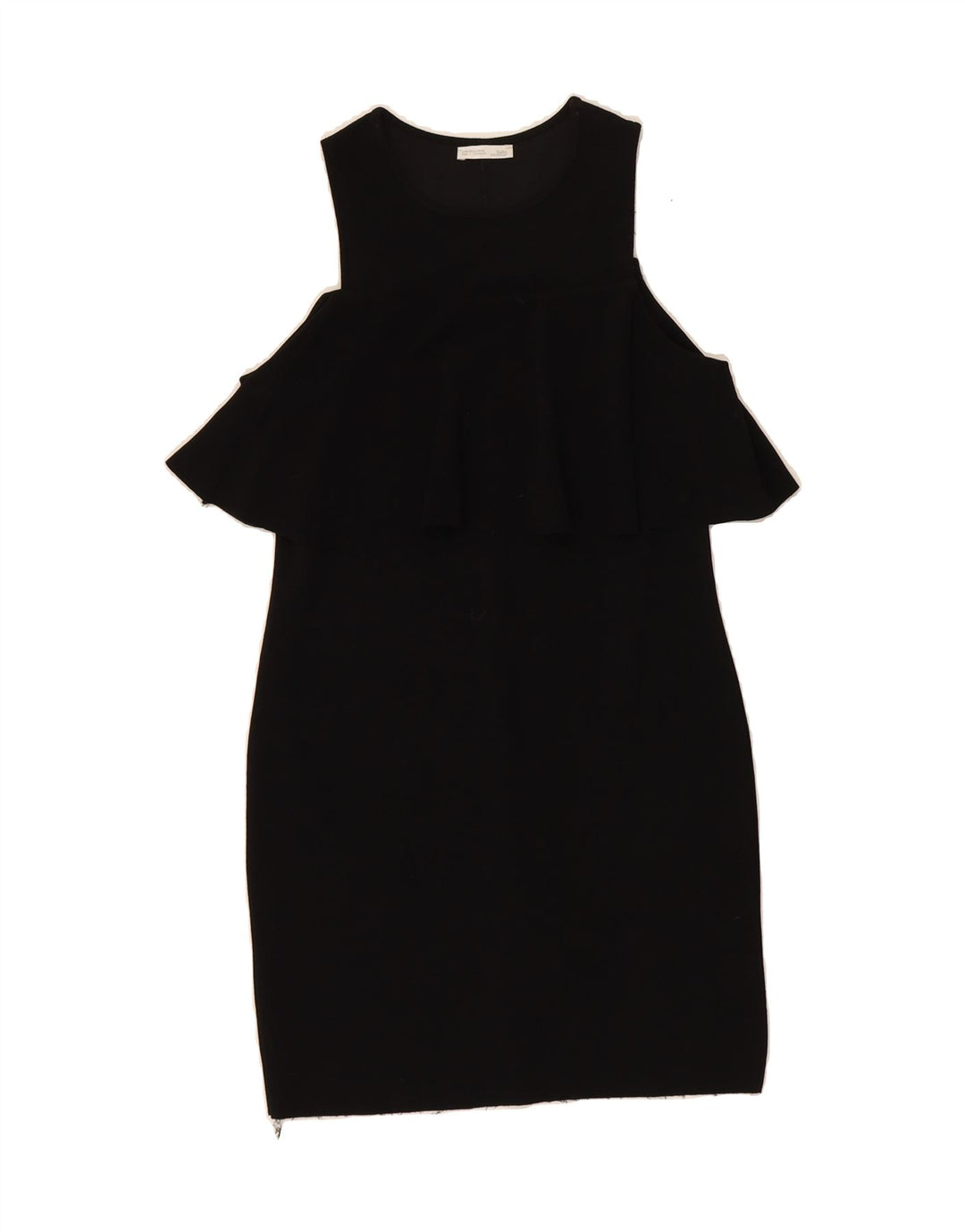 ZARA Womens Sleeveless Sheath Dress UK 12 Medium Black Vintage Zara and Second-Hand Zara from Messina Hembry 