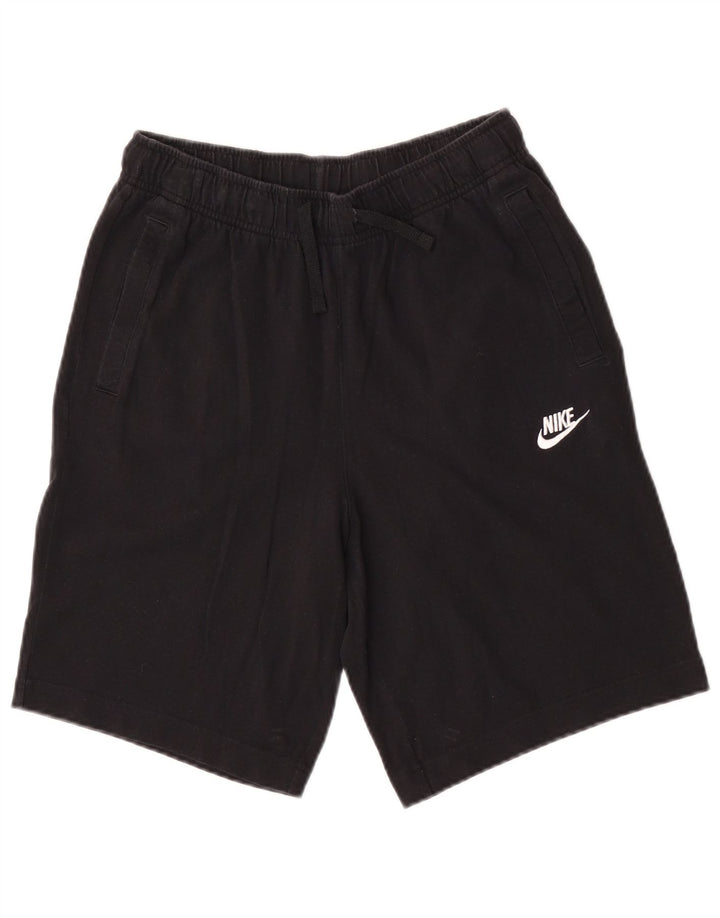 Pantaloncini sportivi Nike da uomo piccoli in cotone nero