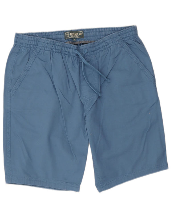 Pantaloncini chino da uomo Fat Face W36 grandi in cotone blu