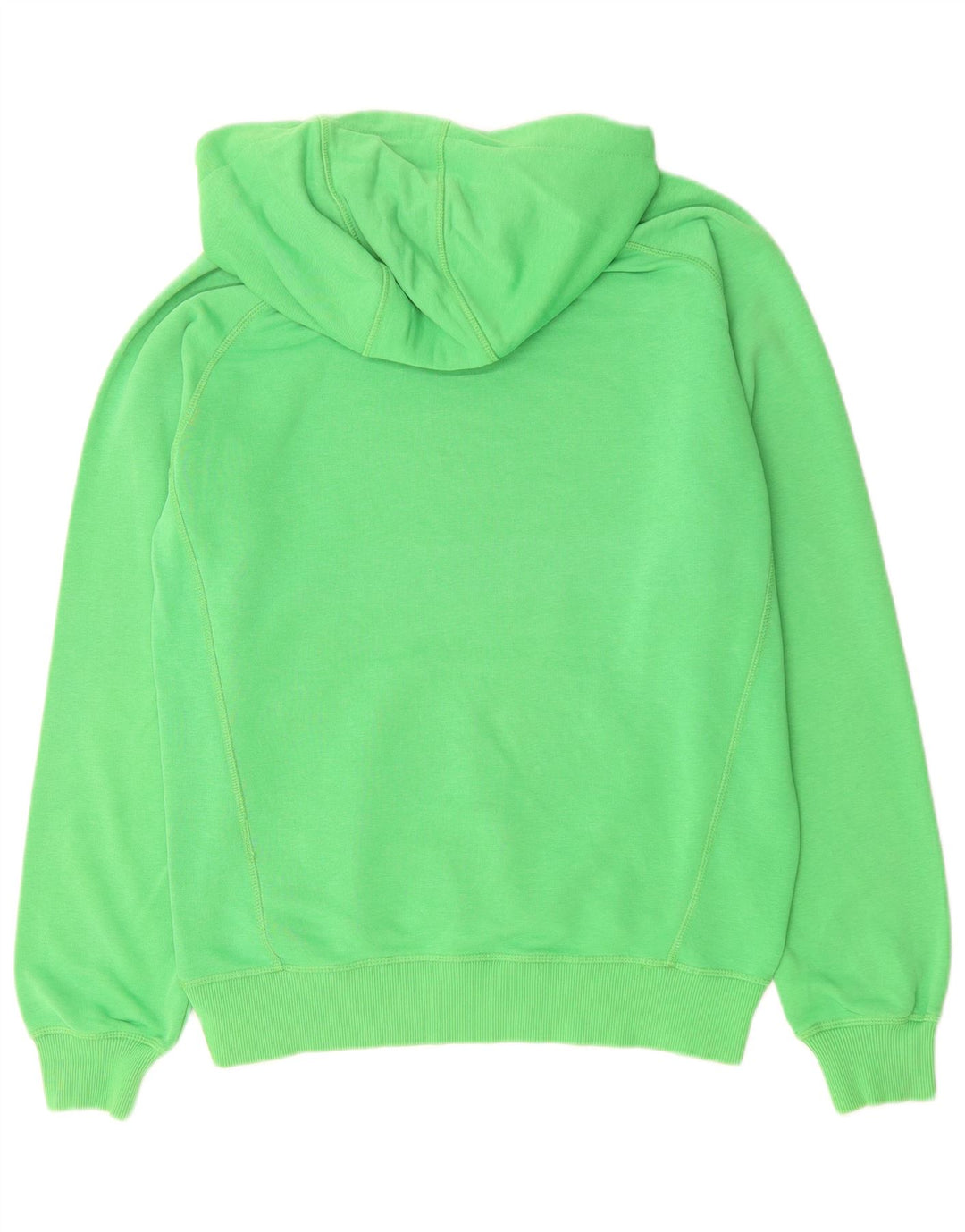 Felpa con cappuccio grafica da uomo Asics grande in cotone verde