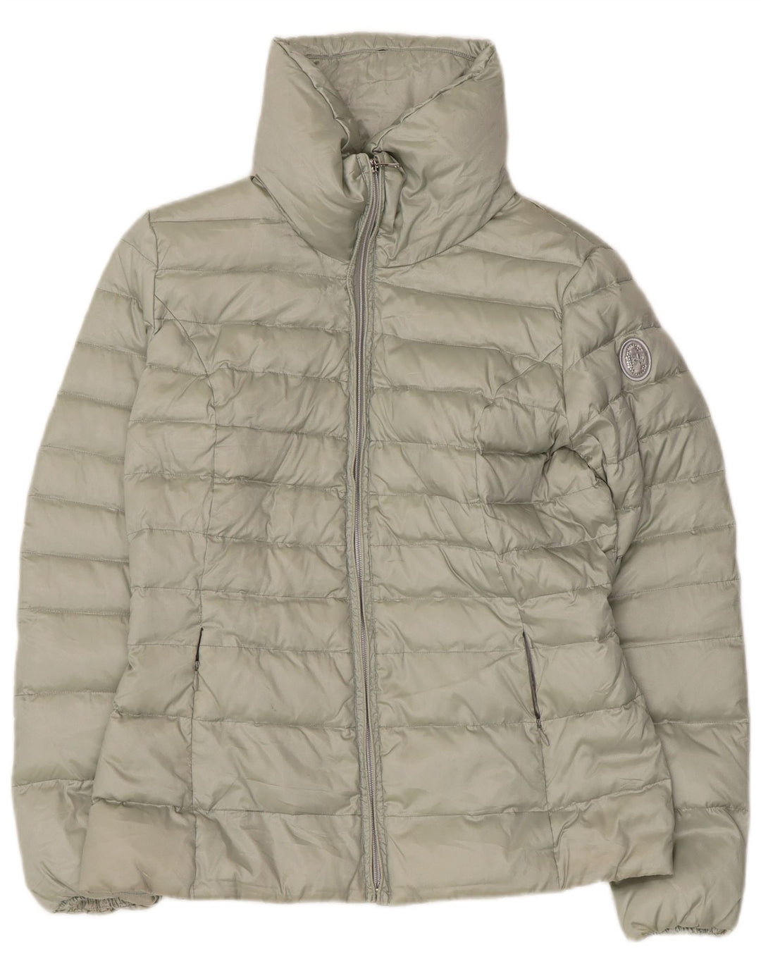 Giubbotto Imbottito Donna Conte of Florence IT 44 Verde Medio Poliestere
