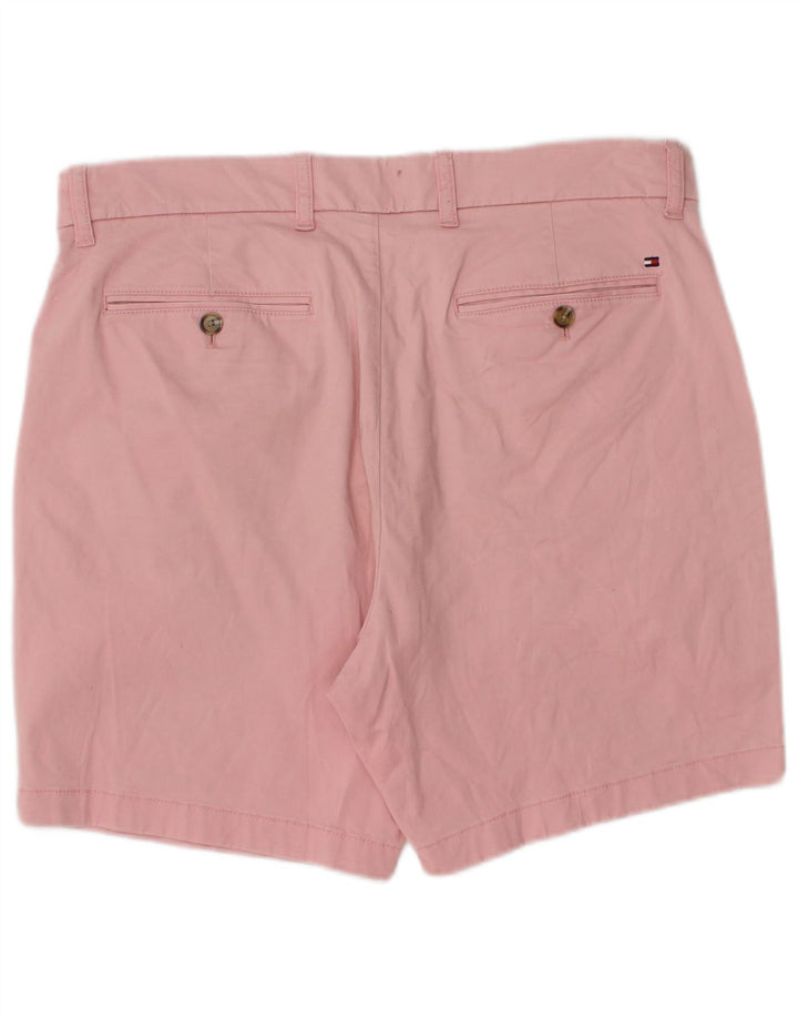 Pantaloncini chino da uomo Tommy Hilfiger W34 Large in cotone rosa