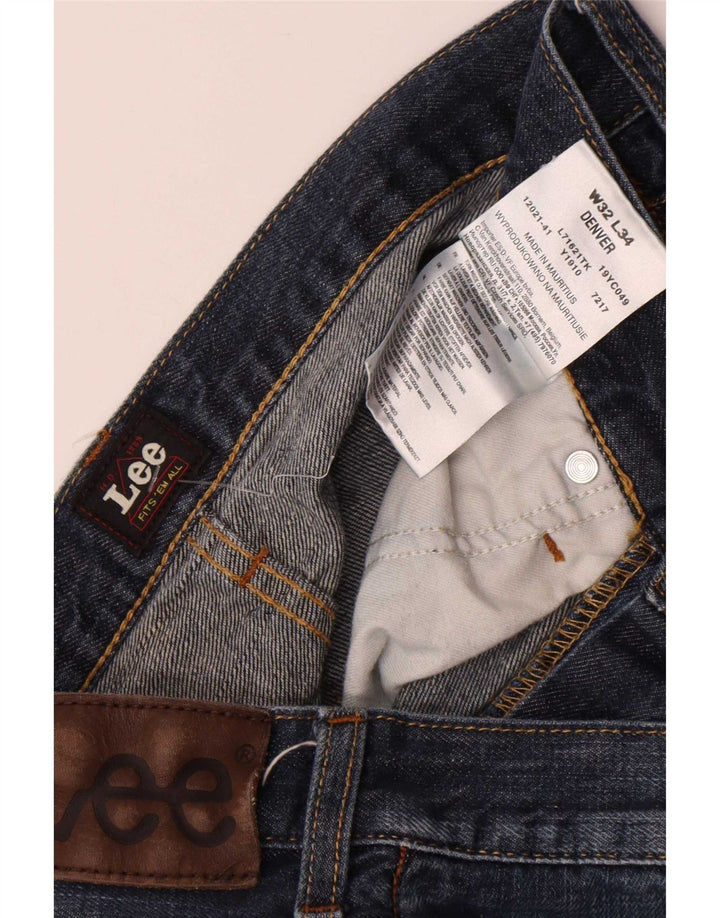 Jeans Lee da uomo Denver Bootcut W32 L34 cotone blu navy