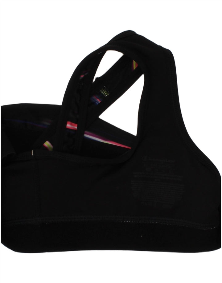 Reggiseno sportivo da donna Champion Top grande sportivo in poliestere nero