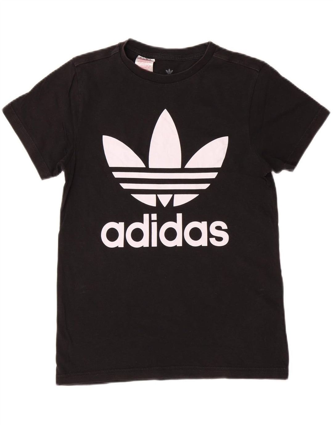 ADIDAS Boys Graphic T-Shirt Top 11-12 Years Black