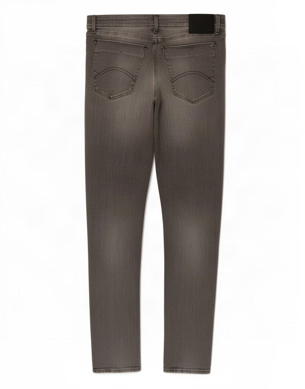 Jeans skinny da uomo Tommy Hilfiger W32 L29 cotone grigio