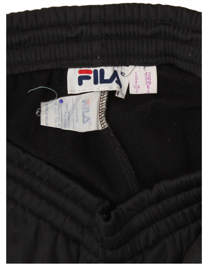 Pantaloni da tuta con grafica Fila da donna IT 42 Medium Black Colourblock