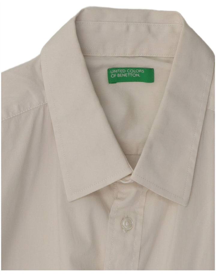 Camicia BENETTON Uomo Piccola Bianca