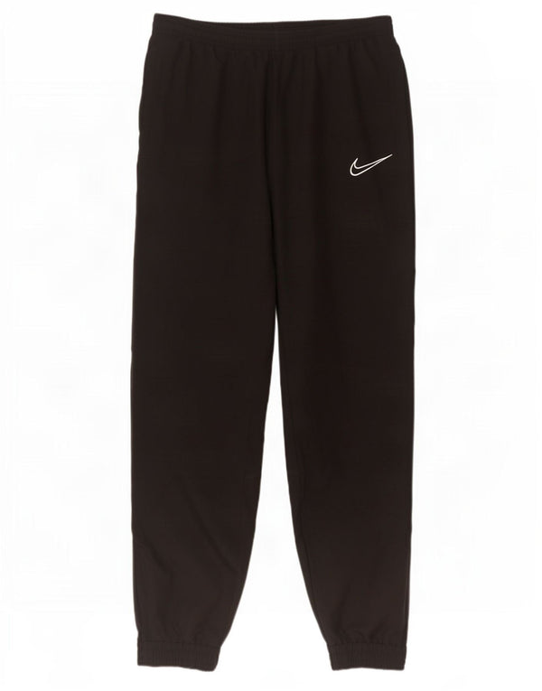 Pantaloni da tuta Nike da ragazzo Dri Fit Joggers 13-14 anni W26 L28 XL Nero