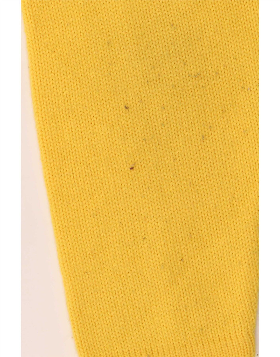 Maglione maglione girocollo da donna Brummell UK 12 blocco colore giallo medio