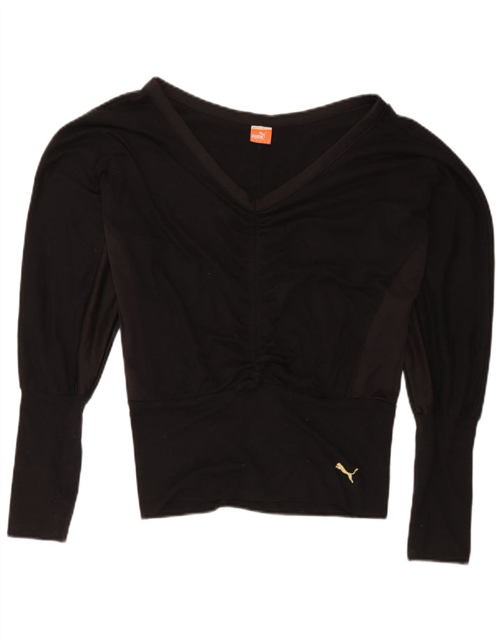 Maglia oversize da donna a maniche lunghe Puma UK 10 Small Nera