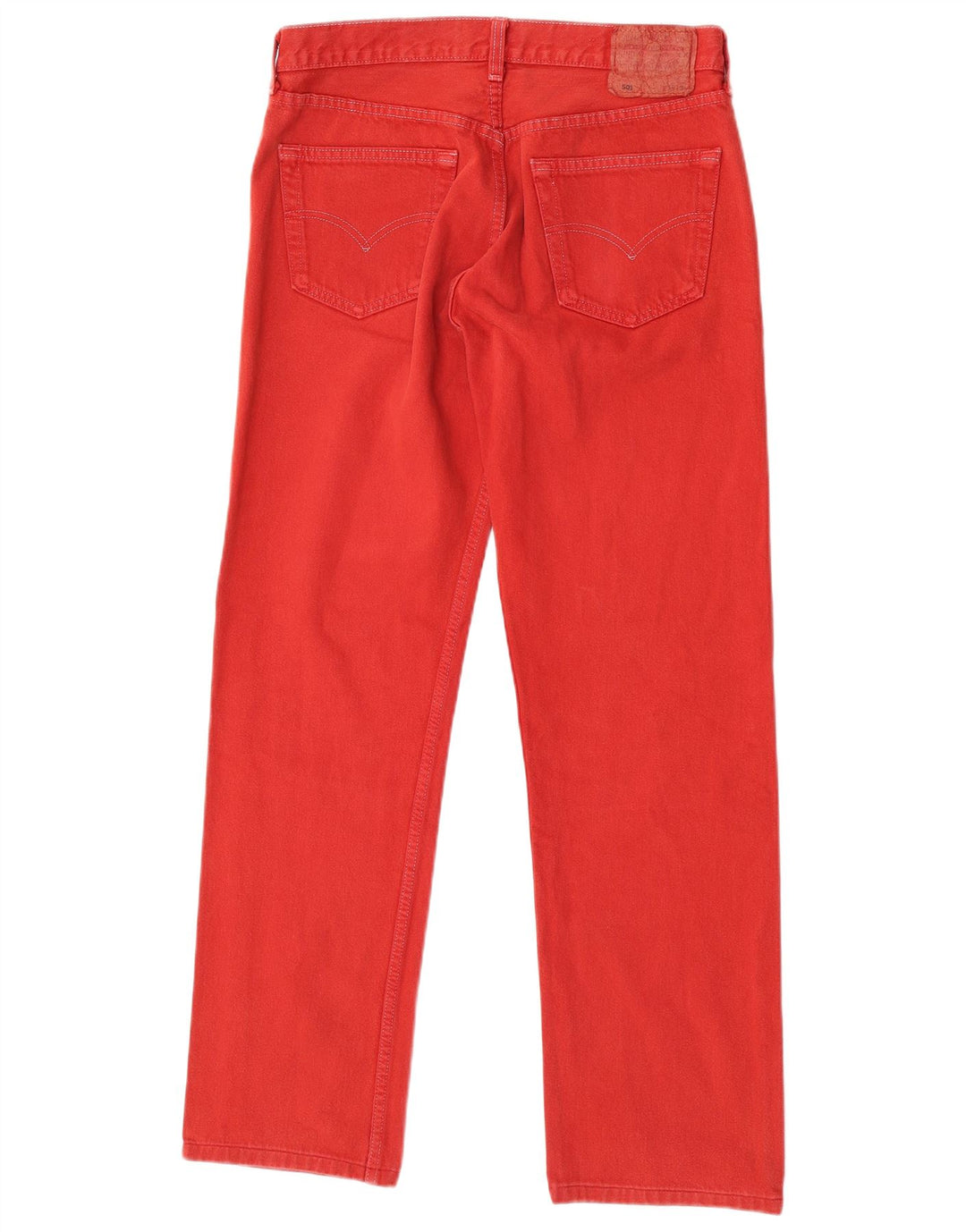 Levi's Uomo 501 Jeans dritti W34 L32 Cotone rosso