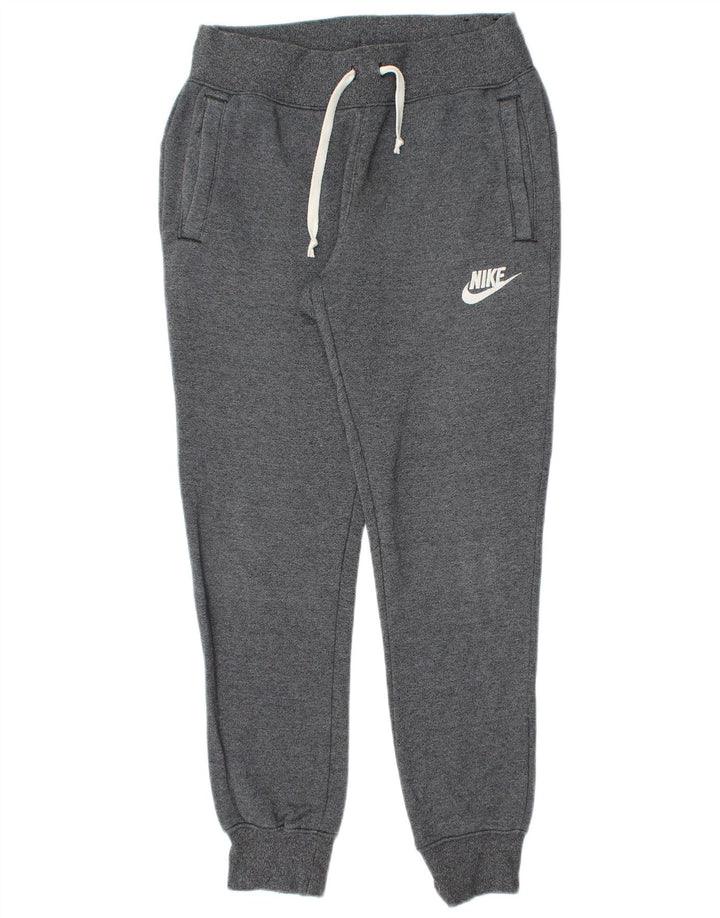 Pantaloni da tuta da uomo Nike Joggers piccoli in cotone grigio
