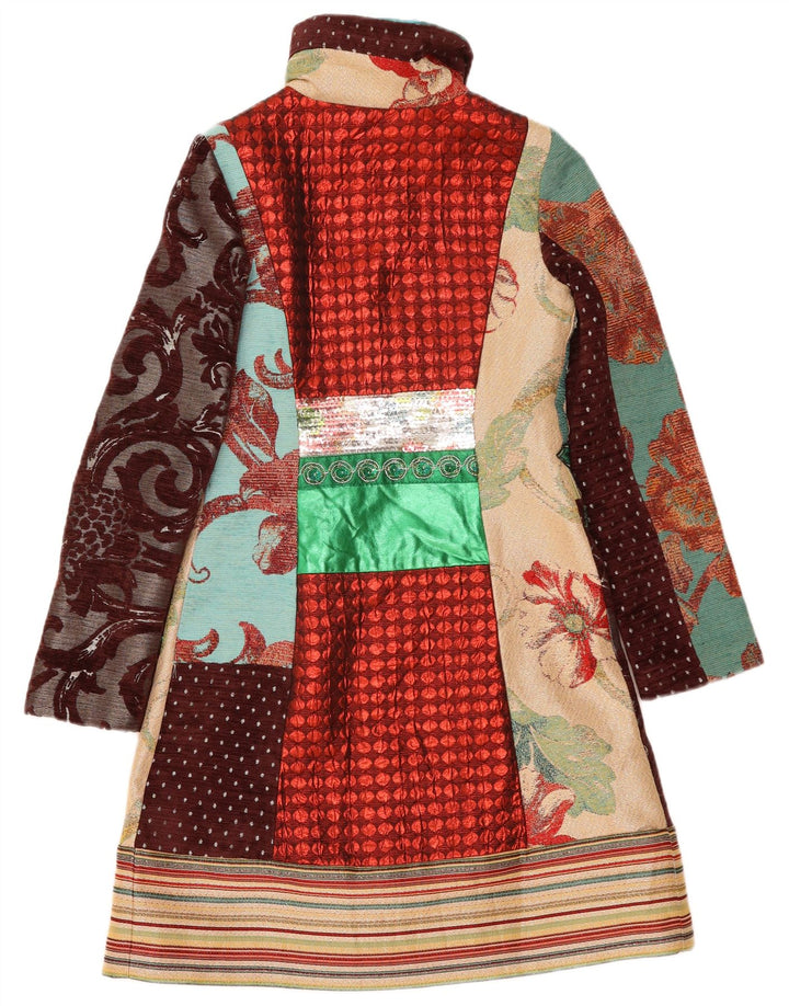Desigual Soprabito grafico da donna EU 38 Medio multicolore floreale