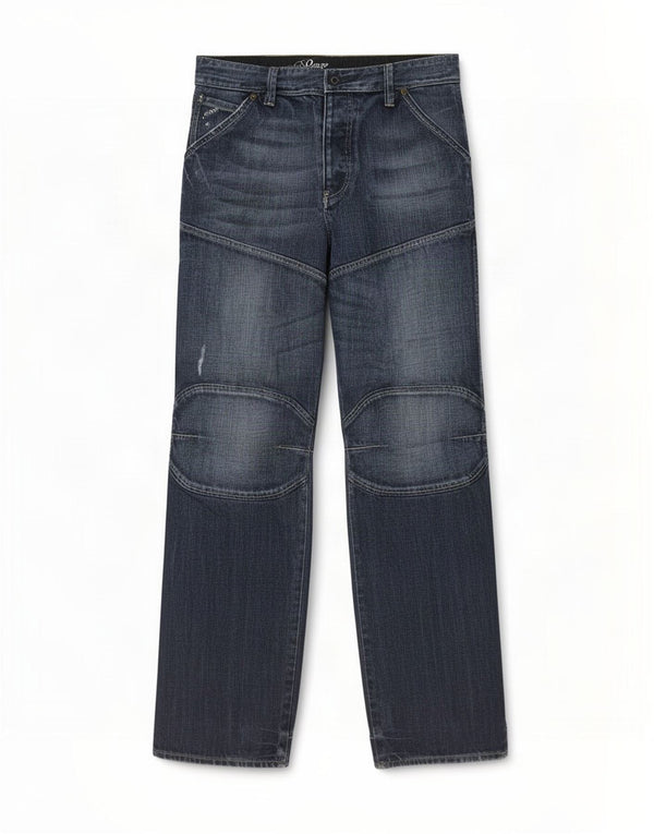 Jeans larghi invecchiati da uomo G-Star W33 L29 cotone blu