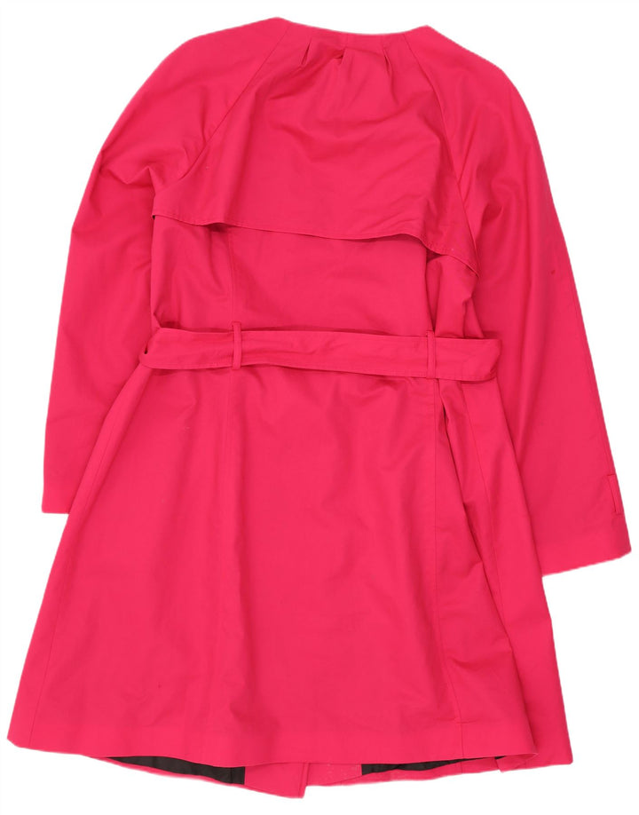 Trench da donna Marks & Spencer UK 18 XL cotone rosa