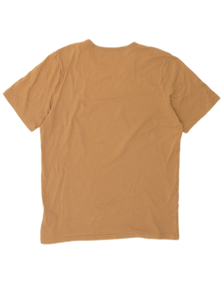T-shirt da uomo Hugo Boss Top grande in cotone beige