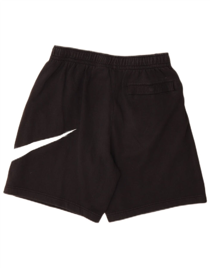 Pantaloncini sportivi Nike da uomo con grafica piccola, cotone nero