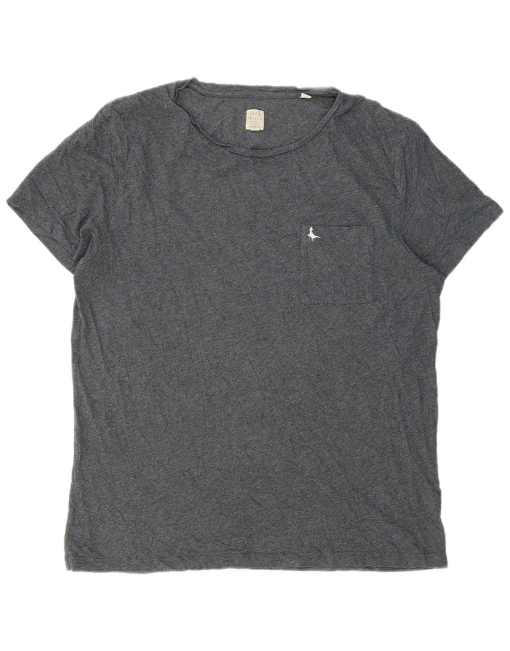 T-shirt da uomo Jack Wills Top XL grigio chiazzato
