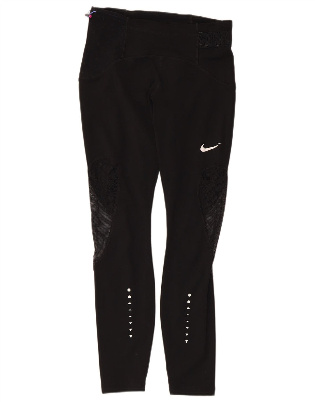 Leggings Dri Fit da donna NIKE UK 8 Small poliestere nero