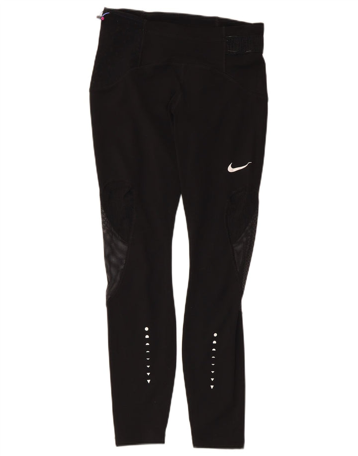 Leggings Dri Fit da donna NIKE UK 8 Small poliestere nero