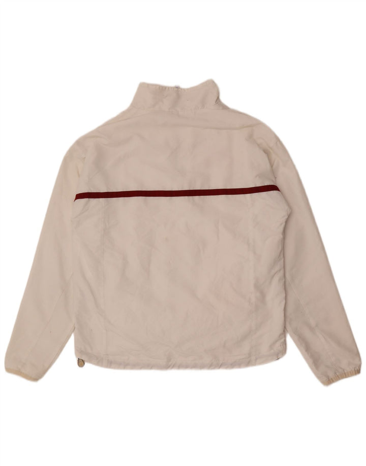 Giacca sportiva Reebok da uomo pullover UK 40 Medium White Colourblock