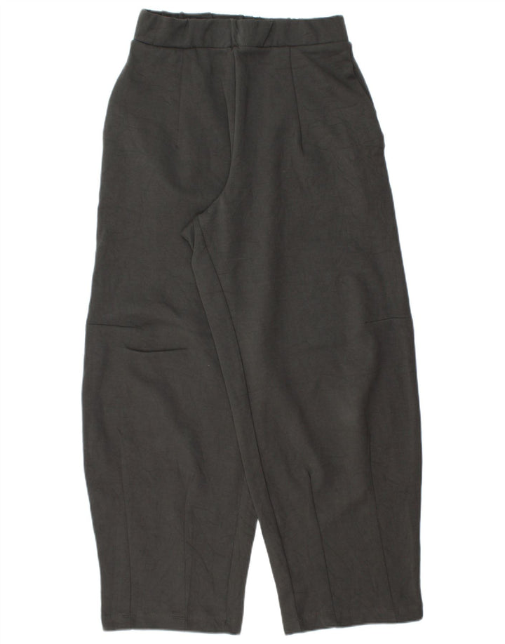 Pantaloni della tuta da donna Zara UK 10 piccoli in cotone grigio