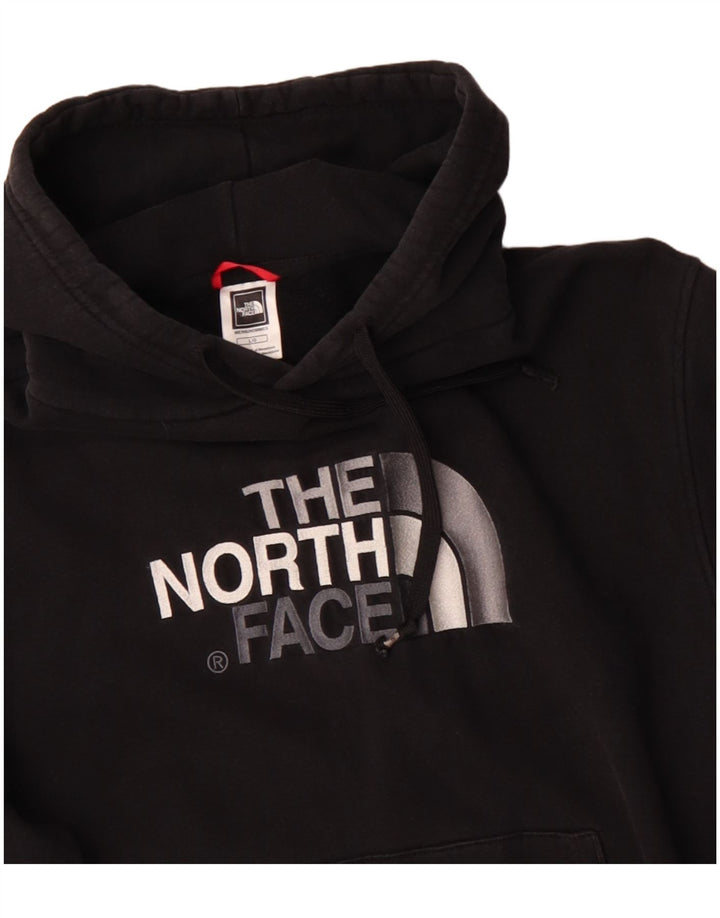 Felpa con cappuccio grafica da uomo The North Face grande in cotone nero
