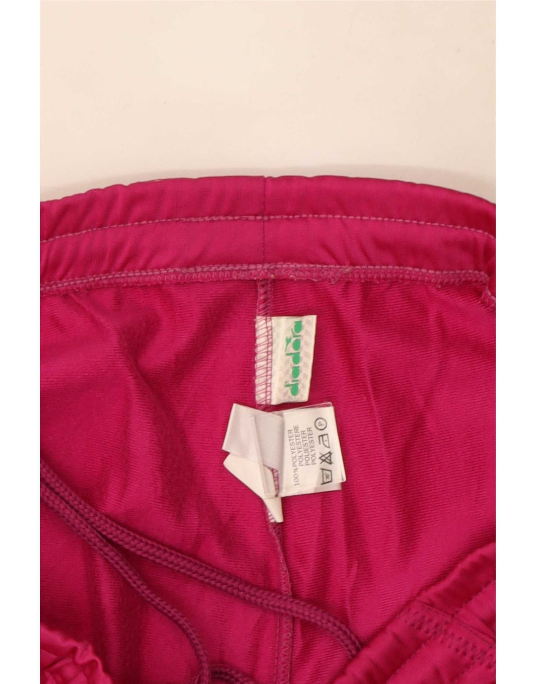 Pantaloni da tuta corti da donna Diadora UK 12 Rosa medio