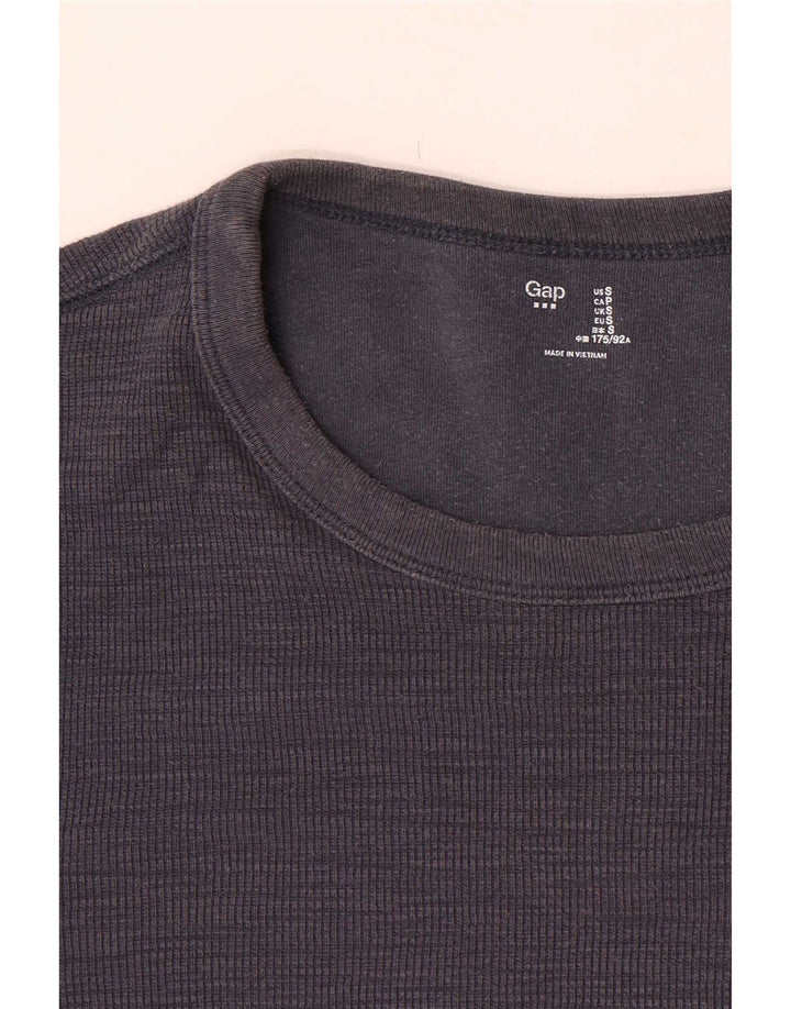 Gap Top da uomo a maniche lunghe Small Blu Navy