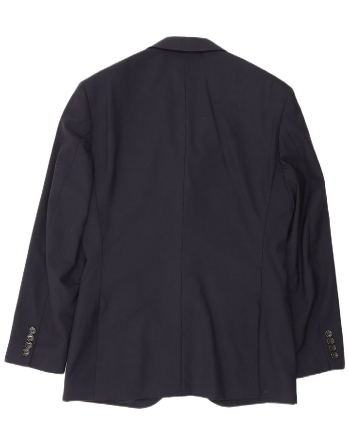 J. Crew Giacca blazer da uomo Ludlow a 2 bottoni UK 38 Nylon blu navy medio