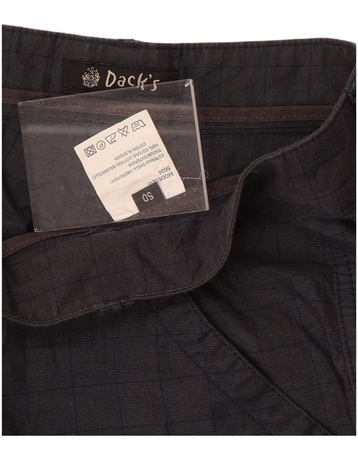 Pantaloncini cargo da uomo di Dack IT 50 Large W32 Cotone geometrico blu navy