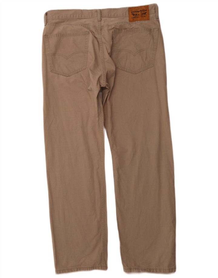 LEVI'S Jeans dritti da uomo 501 W36 L30 Cotone beige