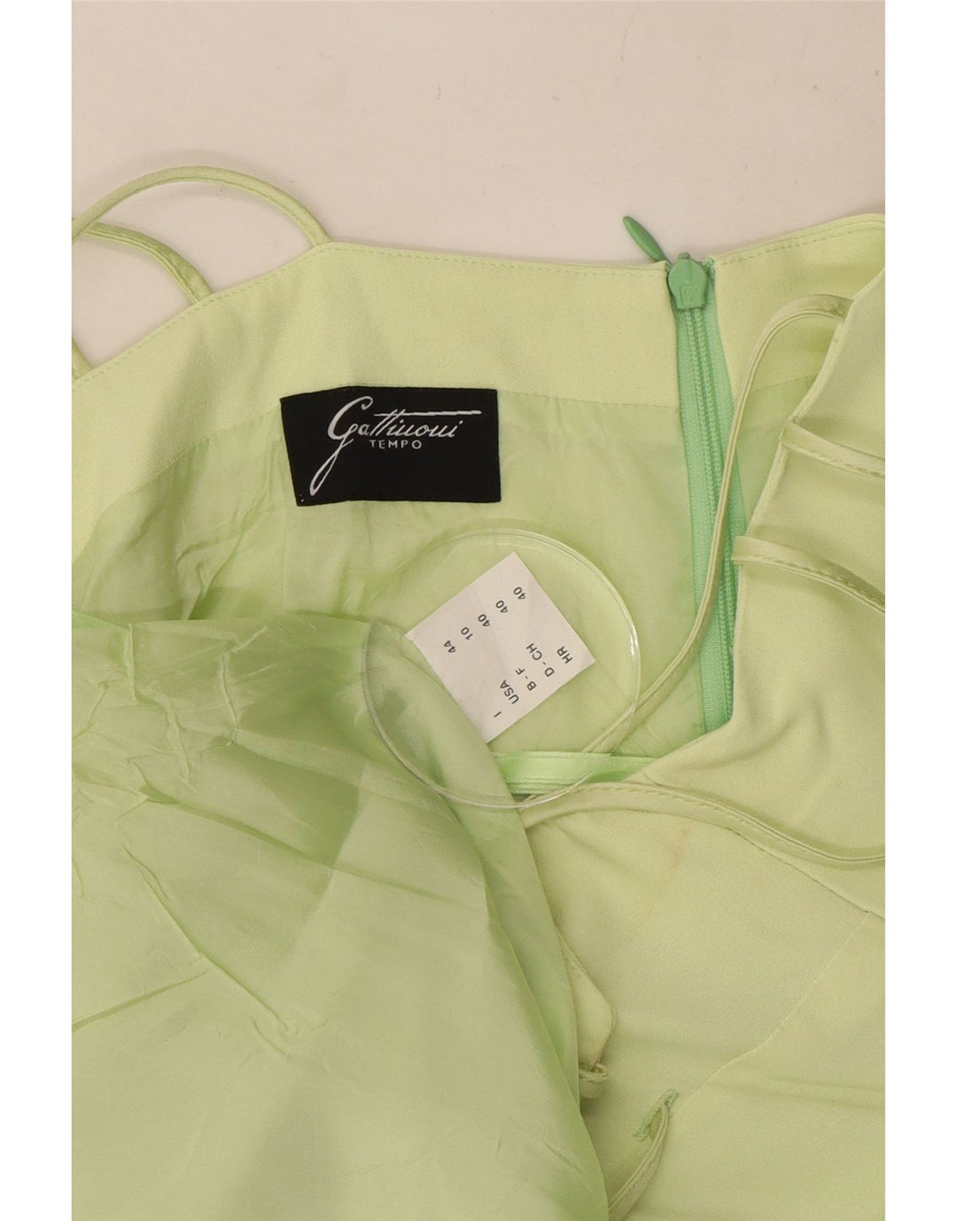 Abito Sottoveste Donna Gattinoni IT 44 Verde Medio