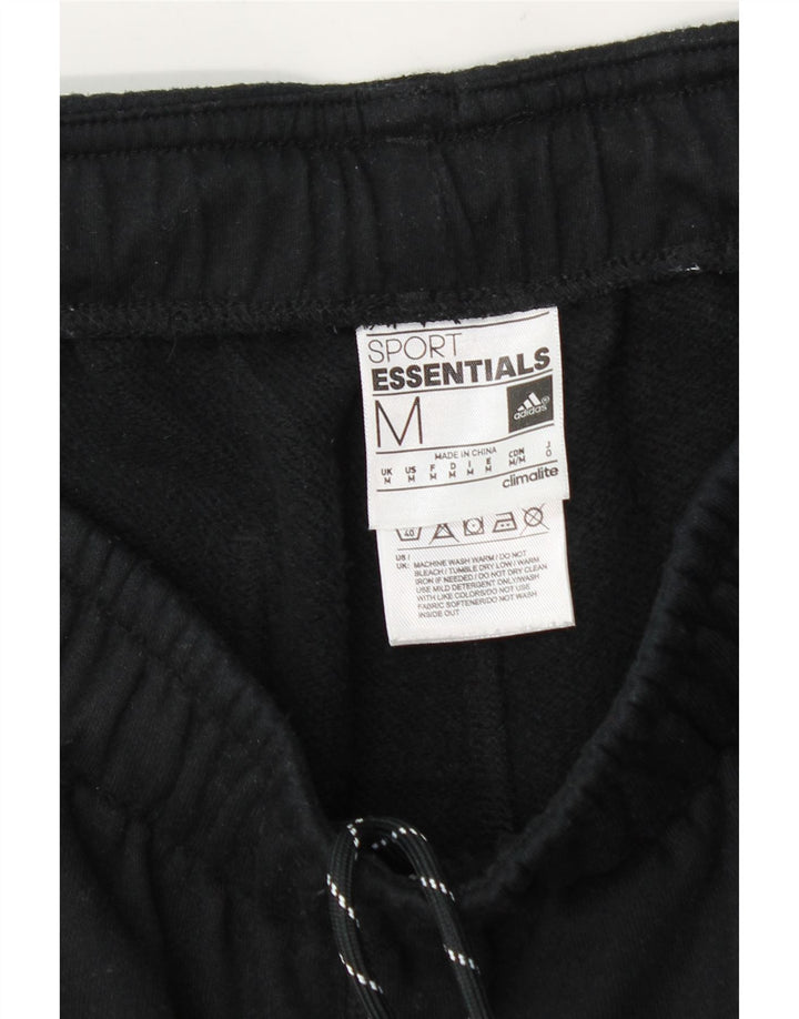 Pantaloni da tuta da uomo Adidas Climalite Joggers medio poliestere nero