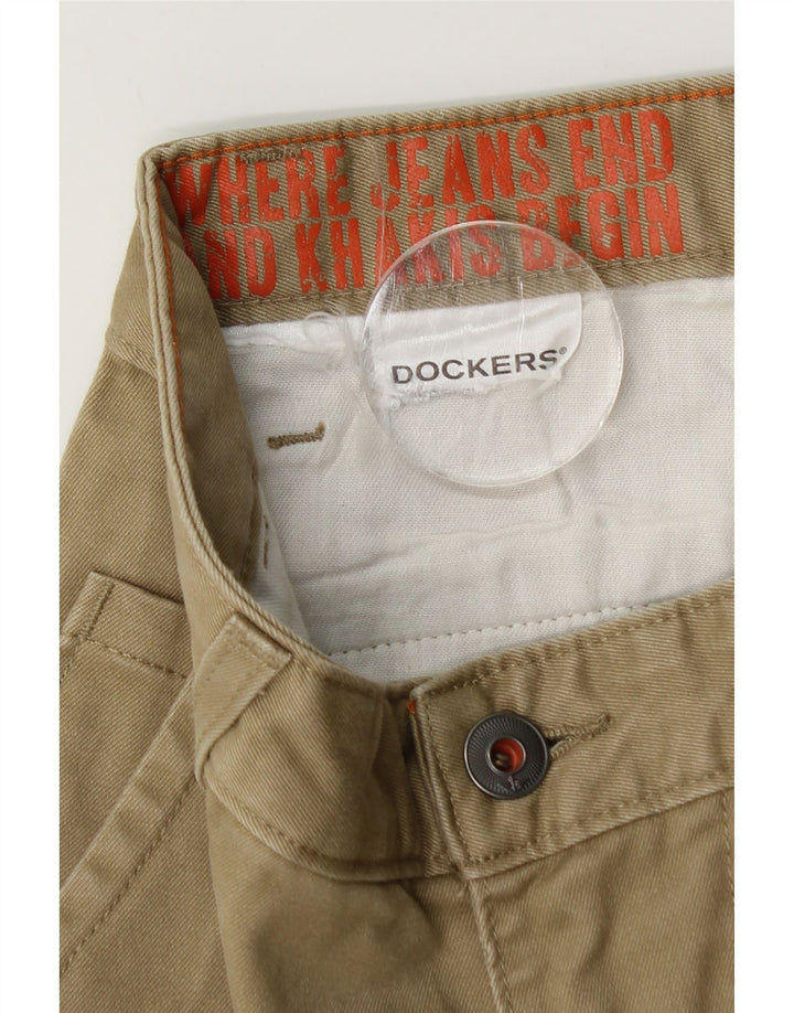 Pantaloni chino slim da uomo Dockers W28 L30 Beige