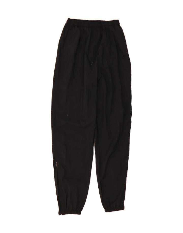 NIKE Womens Tracksuit Trousers Joggers US 10/12 Medium  Black Nylon Vintage Nike and Second-Hand Nike from Messina Hembry 