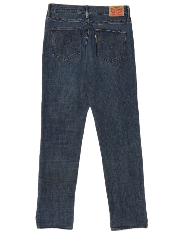 Jeans slim snellenti da donna Levi's W28 L28 cotone blu navy