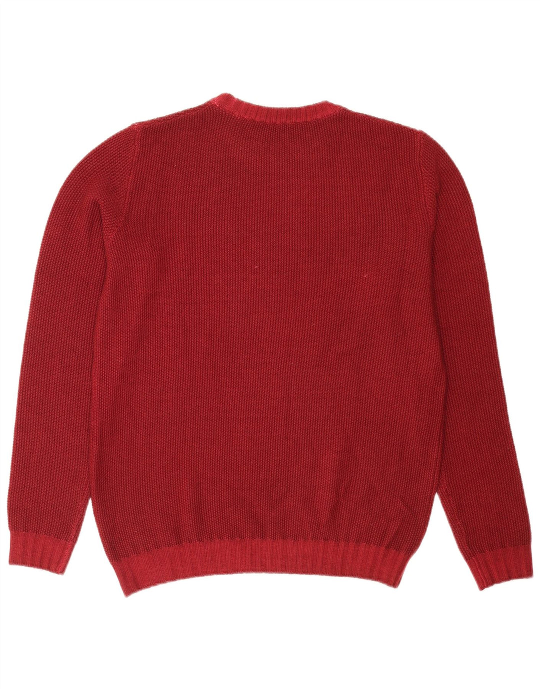Maglione Maglione Girocollo Uomo Trussardi Jeans Rosso Medio