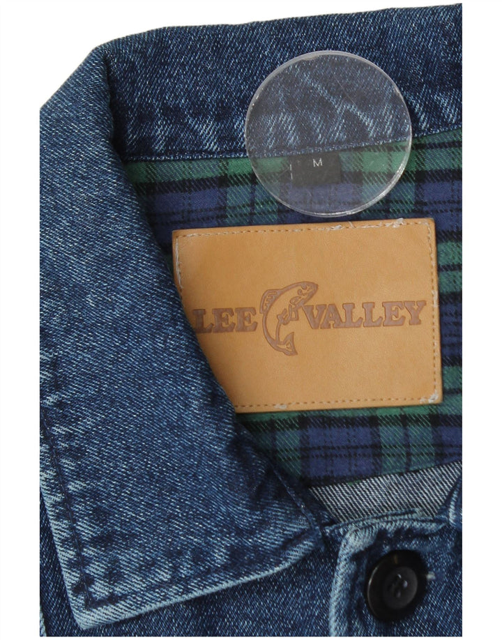 Giacca di jeans da uomo Lee Valley UK 36 Cotone blu medio