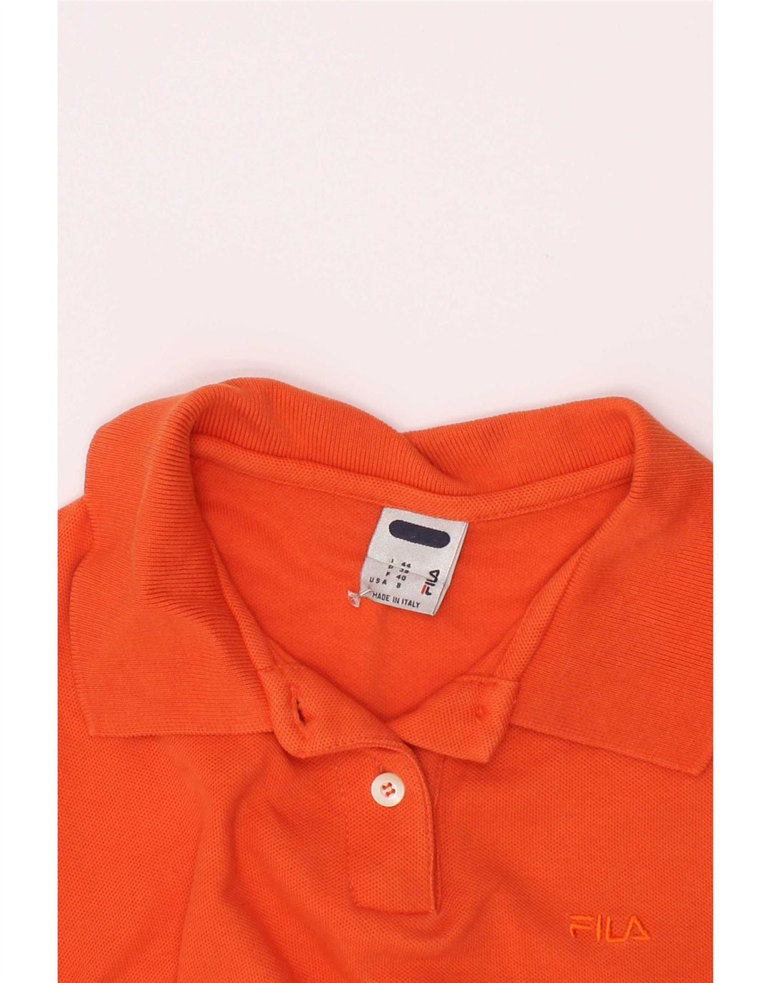 Polo corta da donna Fila IT 44 arancione medio