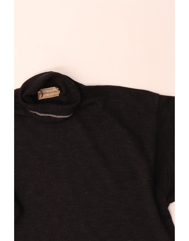 Maglione maglione girocollo da uomo Sergio Tacchini grande grigio