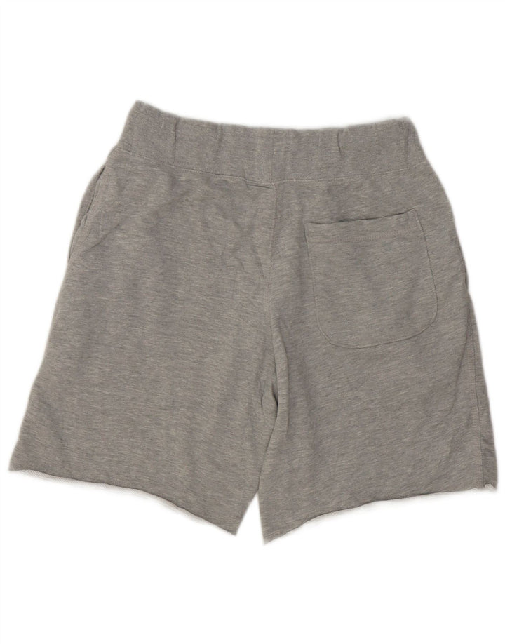 CHAMPION Pantaloncini sportivi da uomo in cotone screziato grigio medio