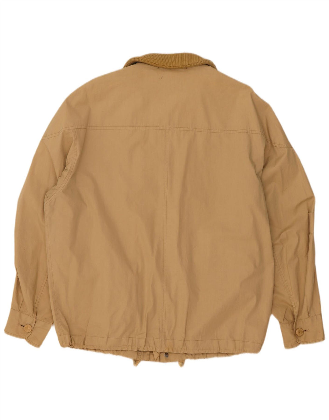 Giubbotto bomber da uomo Seventy UK 38 Cotone beige medio