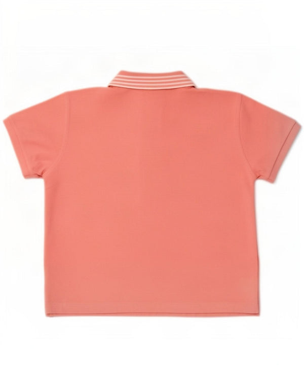 Adidas Womens Polo Shirt UK 16 Large Pink Cotton