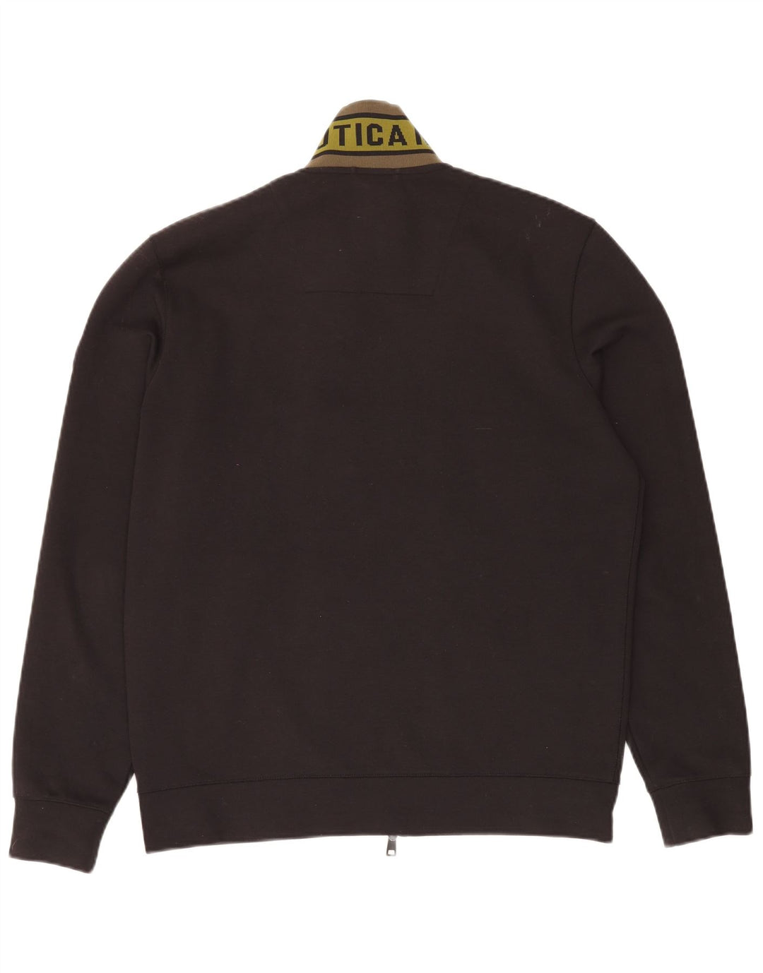 AERONAUTICA MILITARE Giacca da tuta grafica da uomo XL Poliestere nero