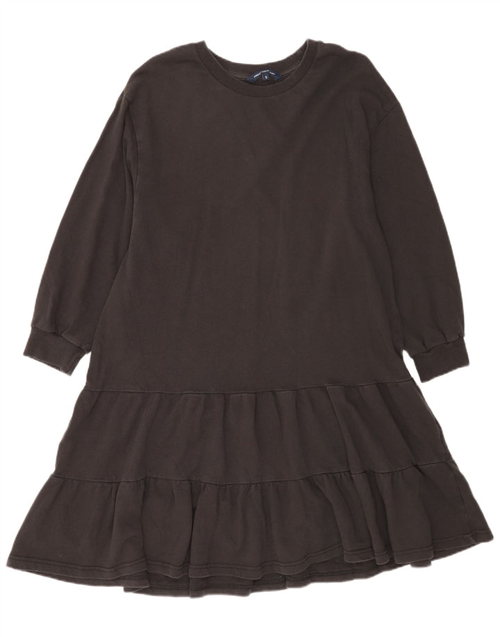 Abito a strati oversize da donna French Connection UK 10 piccolo cotone nero